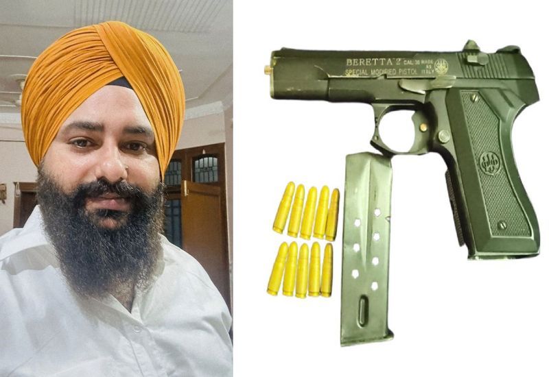 ਫਿਰੋਜ਼ਪੁਰ ਕਤਲ ਕਾਂਡ ਵਿੱਚ ਵੱਡੀ ਕਾਮਯਾਬੀ: ਜੰਮੂ-ਕਸ਼ਮੀਰ ਤੋਂ ਦੋ ਸ਼ੂਟਰ ਗ੍ਰਿਫ਼ਤਾਰ, ਵਿਦੇਸ਼ੀ ਪਿਸਤੌਲ ਵੀ ਬਰਾਮਦ Gurcharan Singh Gaba Murder Case: Punjab, ਫ਼ਿਰੋਜ਼ਪੁਰ ਤੇ J&K ਪੁਲੀਸ ਦਾ ਸਾਂਝਾ ਐਕਸ਼ਨ; ਜੰਮੂ-ਕਸ਼ਮੀਰ ਤੋਂ ਹਥਿਆਰਾਂ ਸਣੇ ਦਬੋਚੇ 2 ਸ਼ੂਟਰ - Punjabi Tribune