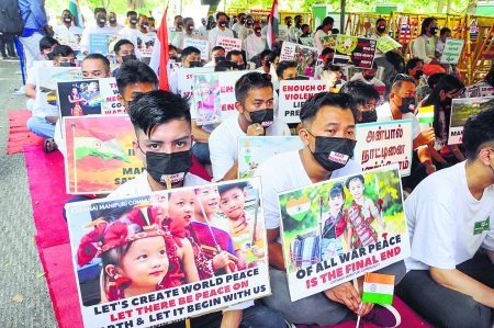Manipur protest
