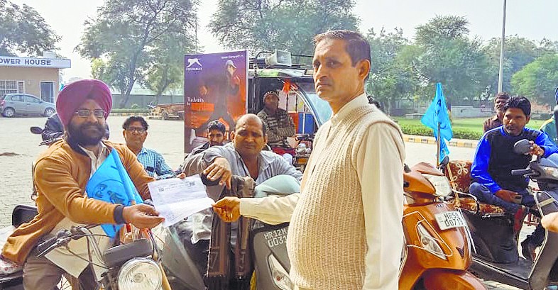 ਅਪੰਗਤਾ ਅਧਿਕਾਰ ਐਕਟ ਲਾਗੂ ਕਰਵਾਉਣ ਲਈ ਐੱਸਡੀਐੱਮ ਨੂੰ ਮੰਗ ਪੱਤਰ